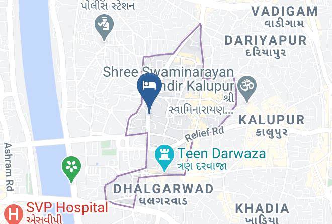 Ahmadabad - Hotel Kingsway Maps