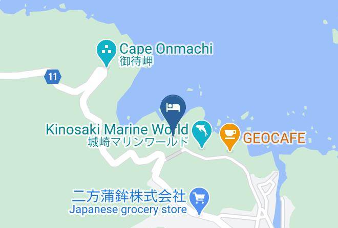 Toyooka City - Hotel Kinparo Maps