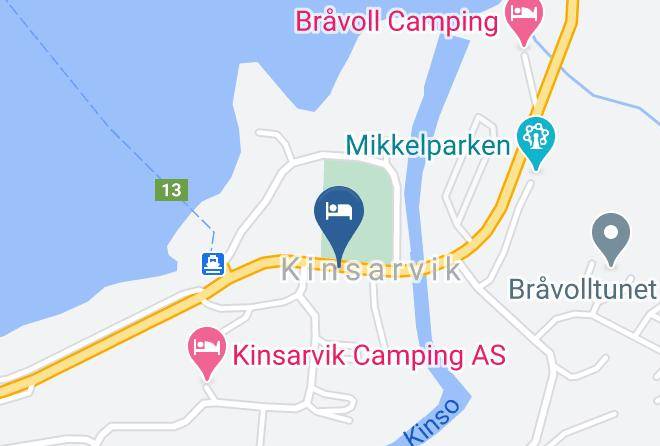 Ullensvang - Hotel Kinsarvik Maps