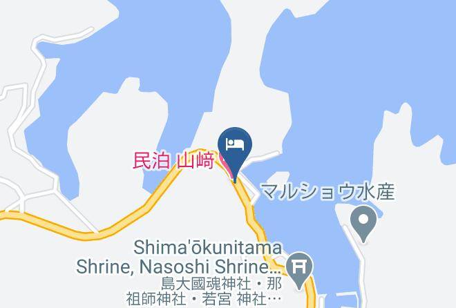 Tsushima City - Hotel Kinsekikan Maps