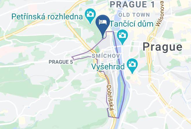 Prague - Hotel Kinsky Garden Maps
