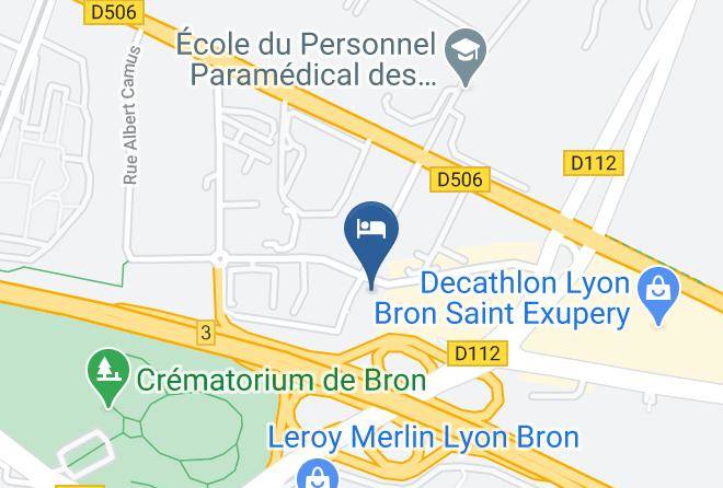 Rhone - Hotel Kiotel Lyon Bron Eurexpo Maps