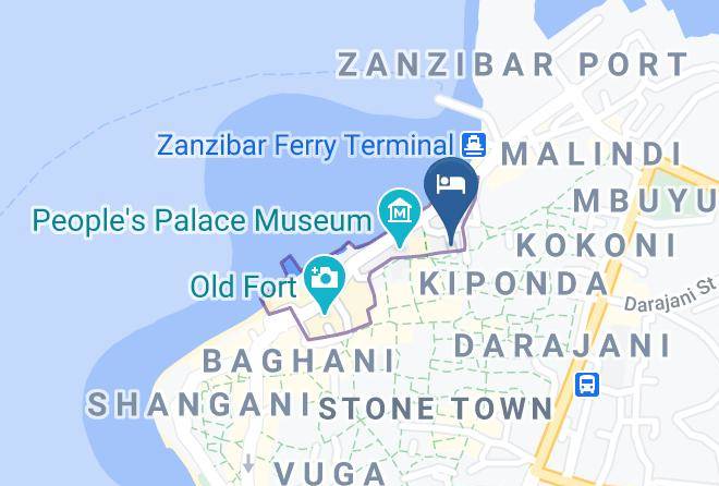 West - Hotel Kiponda Maps
