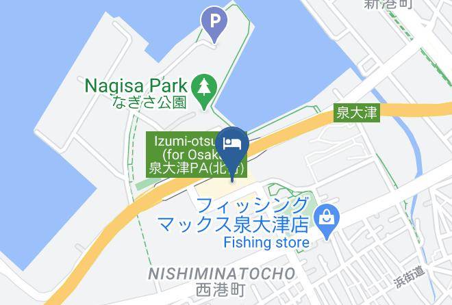 Hotel Kirara Resort Kanku Map