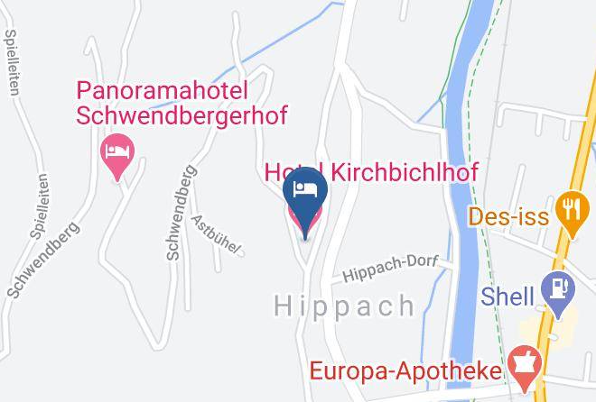 Schwaz - Hotel Kirchbichlhof Maps