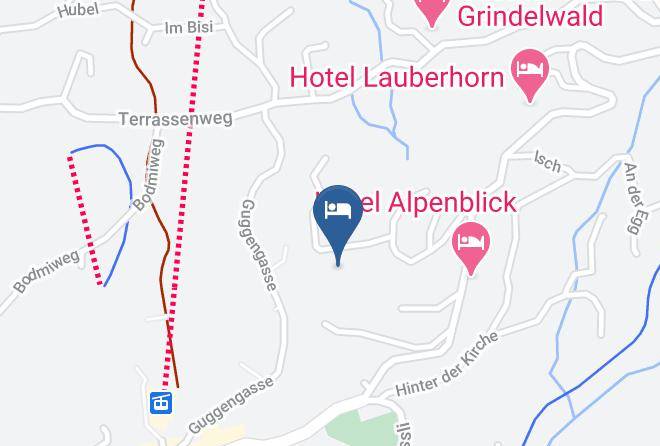 Hotel Kirchbuhl Eiger Collection Map