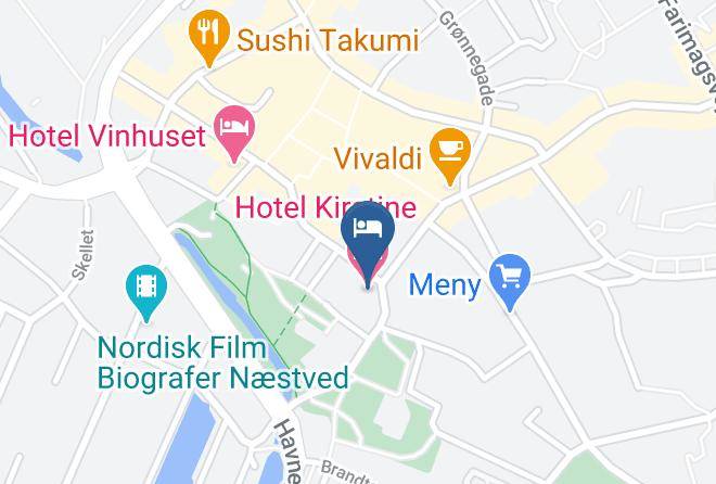 Naestved - Hotel Kirstine Maps