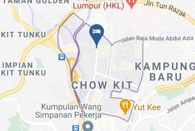 Kuala Lumpur - Hotel Kita Maps