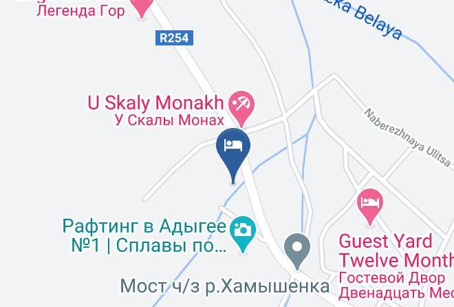Hotel Kitayskaya Derevnya Map