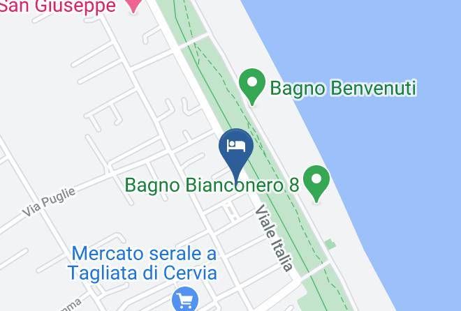 Ravenna - Hotel Kitty Maps