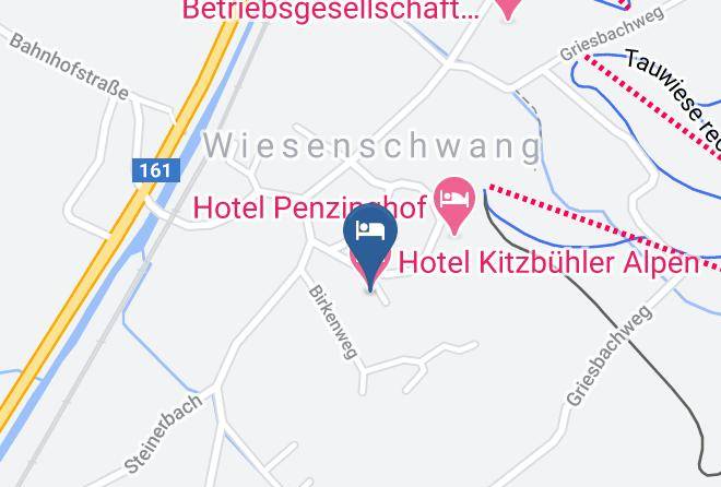 Kitzbuhel - Hotel Kitzbuhler Alpen Maps