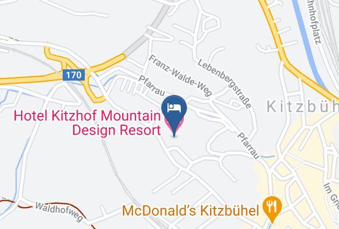 Kitzbuhel - Hotel Kitzhof Mountain Design Resort Maps