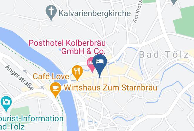 Bad Tolz Wolfratshausen - Hotel Klammerbrau Maps