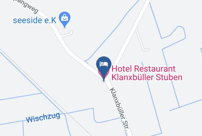 Nordfriesland - Hotel Restaurant Klanxbuller Stuben Maps