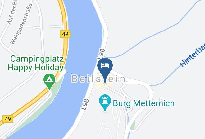Cochem Zell - Hotel Klapperburg Maps