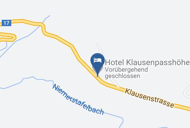 Unterschachen - Hotel Klausenpasshohe Maps
