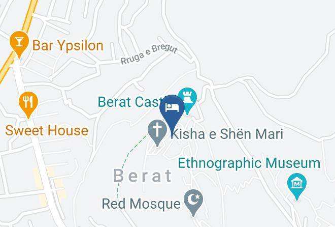 Berat - Hotel Klea Maps