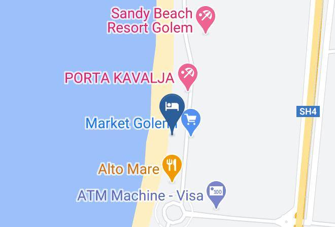 Kavaje - Hotel Kleart Maps