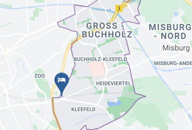 Stadt Hannover - Hotel Kleefelder Hof Maps