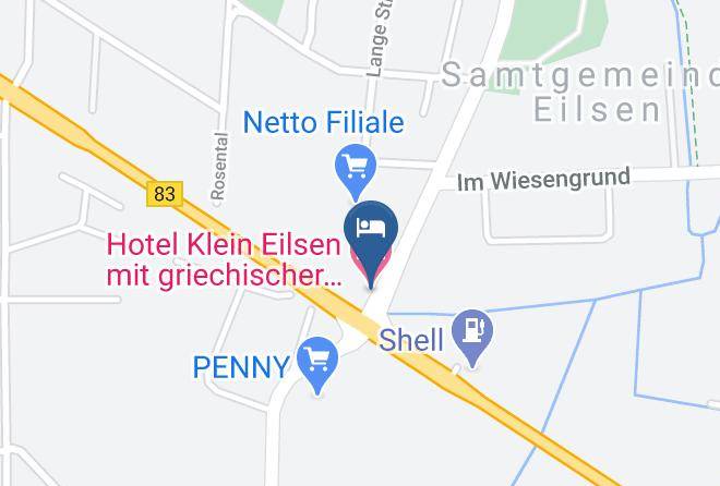 Schaumburg - Hotel Klein Eilsen Mit Griechischer Taverna Yamas Maps