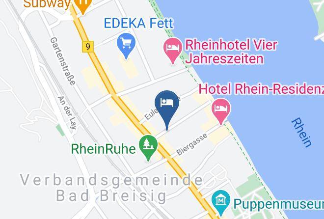 Ahrweiler - Hotel Klein & Fein Maps