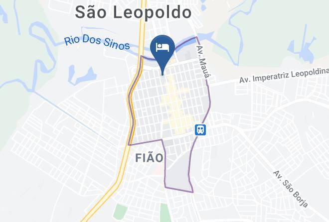 Sao Leopoldo - Hotel Klein Ville Sao Leopoldo Rio Grande Do Sul Brasil Maps