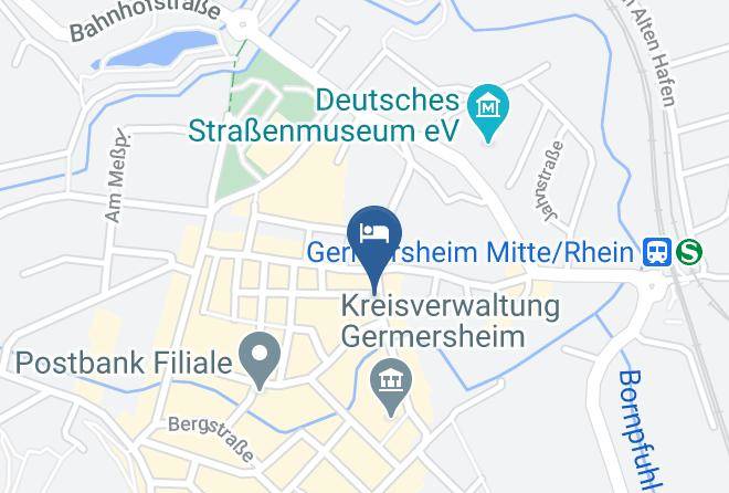 Germersheim - Hotel Kleine Festung Maps