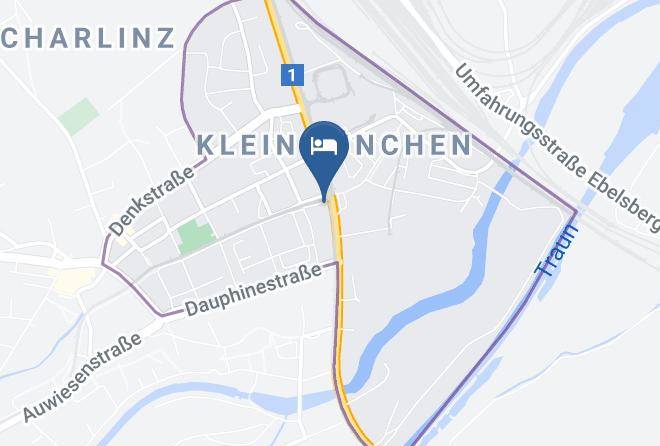 Linz - Hotel Kleinmunchen Garni Maps