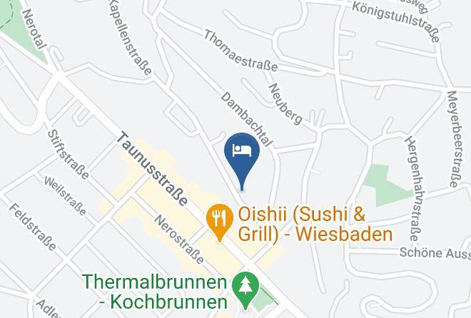 Wiesbaden - Hotel Klemm Maps