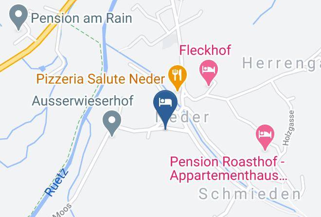 Innsbruck Land - Hotel Klima Ferienoase Maps