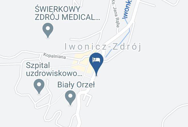 Krosnienski - Hotel Klimat Maps