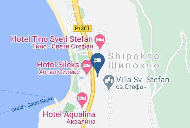 Ohrid - Hotel Klimetica Maps