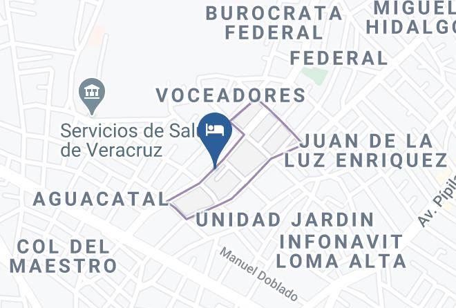 Xalapa - Hotel Klimt Maps