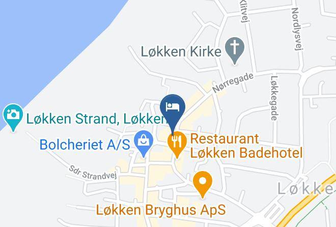 Lokken - Hotel Klitbakken Maps