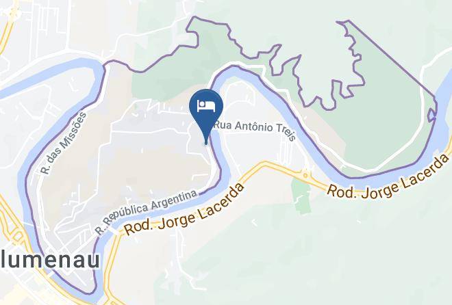 Blumenau - Hotel Kloppel Maps