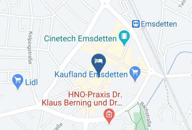 Hotel Kloppenborg Map