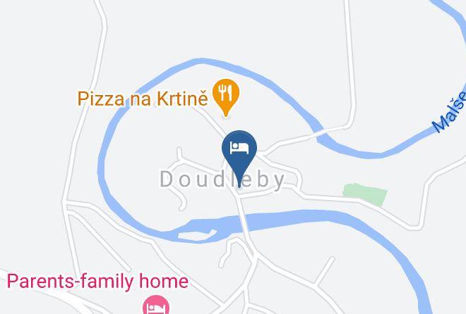 Ceske Budejovice - Hotel Klor Maps