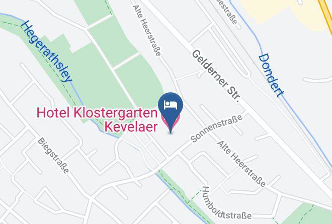 Cleves - Hotel Klostergarten Kevelaer Maps