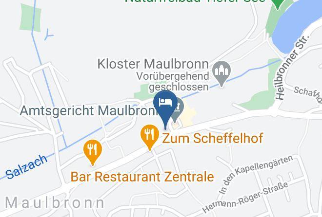 Hotel Klosterpost Map