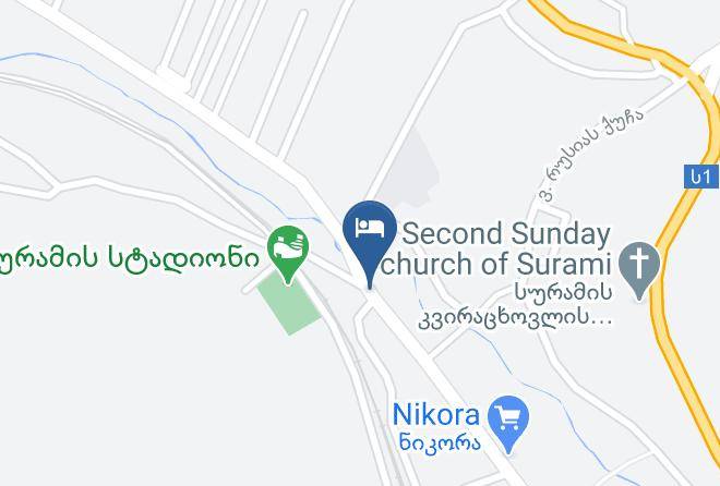 Georgia - Hotel Kmg In Surami Maps