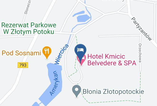 Hotel Kmicic Belvedere & Spa Map