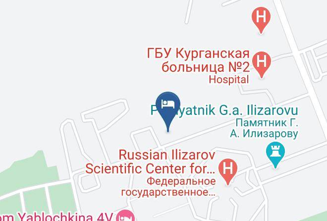 Kurgan - Hotel Kniiekot Maps