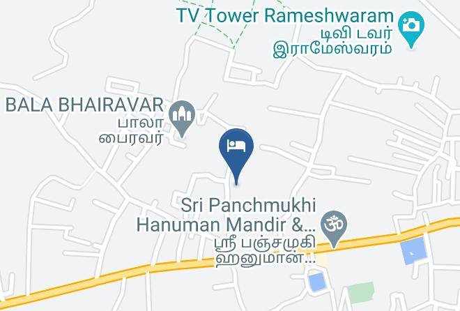 Rameshwaram - Hotel Knp Nest Rameswaram Maps