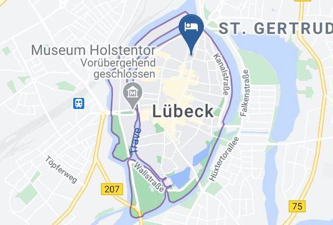 Lubeck - Hotel Ko15 Maps