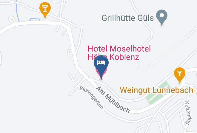 Coblenz - Hotel Moselhotel Hahn Koblenz Maps
