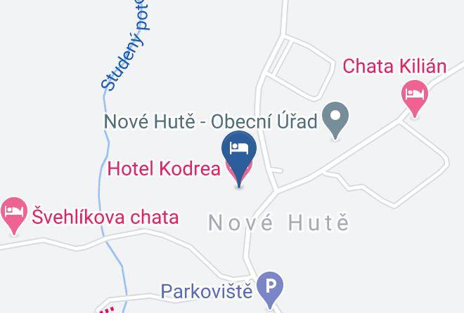 Hotel Kodrea Map