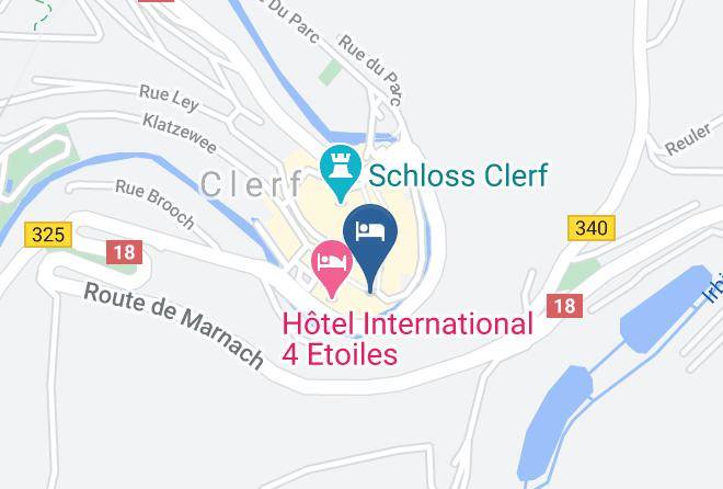 Clervaux - Hotel Koener Maps