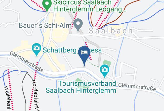 Zell Am See - Hotel Konig Saalbach Maps
