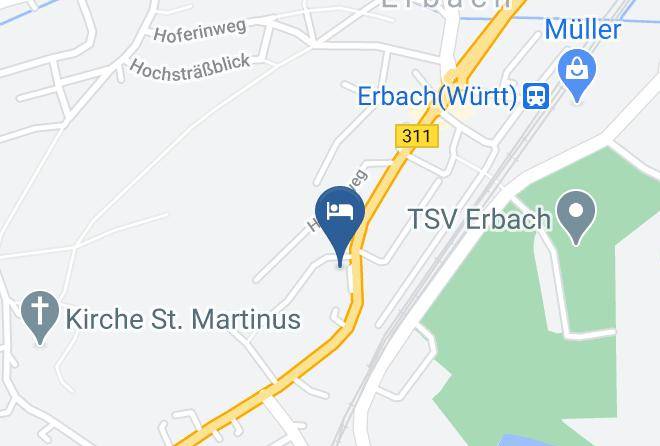 Alb Donau Kreis - Hotel Kogel Maps