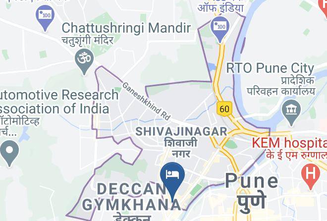 Pune - Hotel Kohinoor Executive Maps